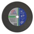 Continental Abrasives 14" x 1/8" (5/32) x 20mm Triple Reinforced Masonry High Speed Gas or Electric Abrasive Saw Blade A7-21401291